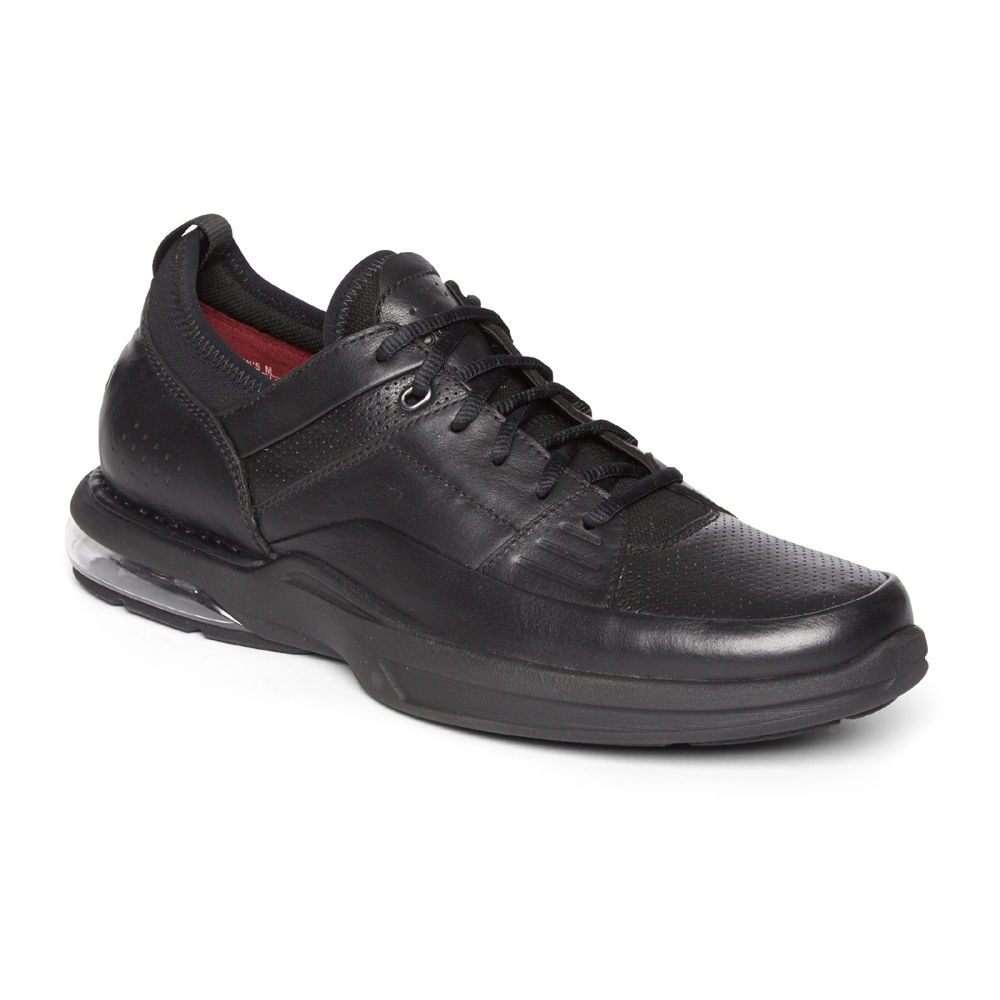 Rockport Singapore Mens Sneakers - Howe Street Lace Up Black - RP7485219